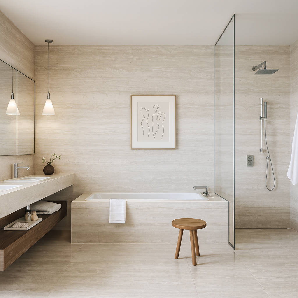 DonnaBella porcelain tile 24x48 Polished and Matte