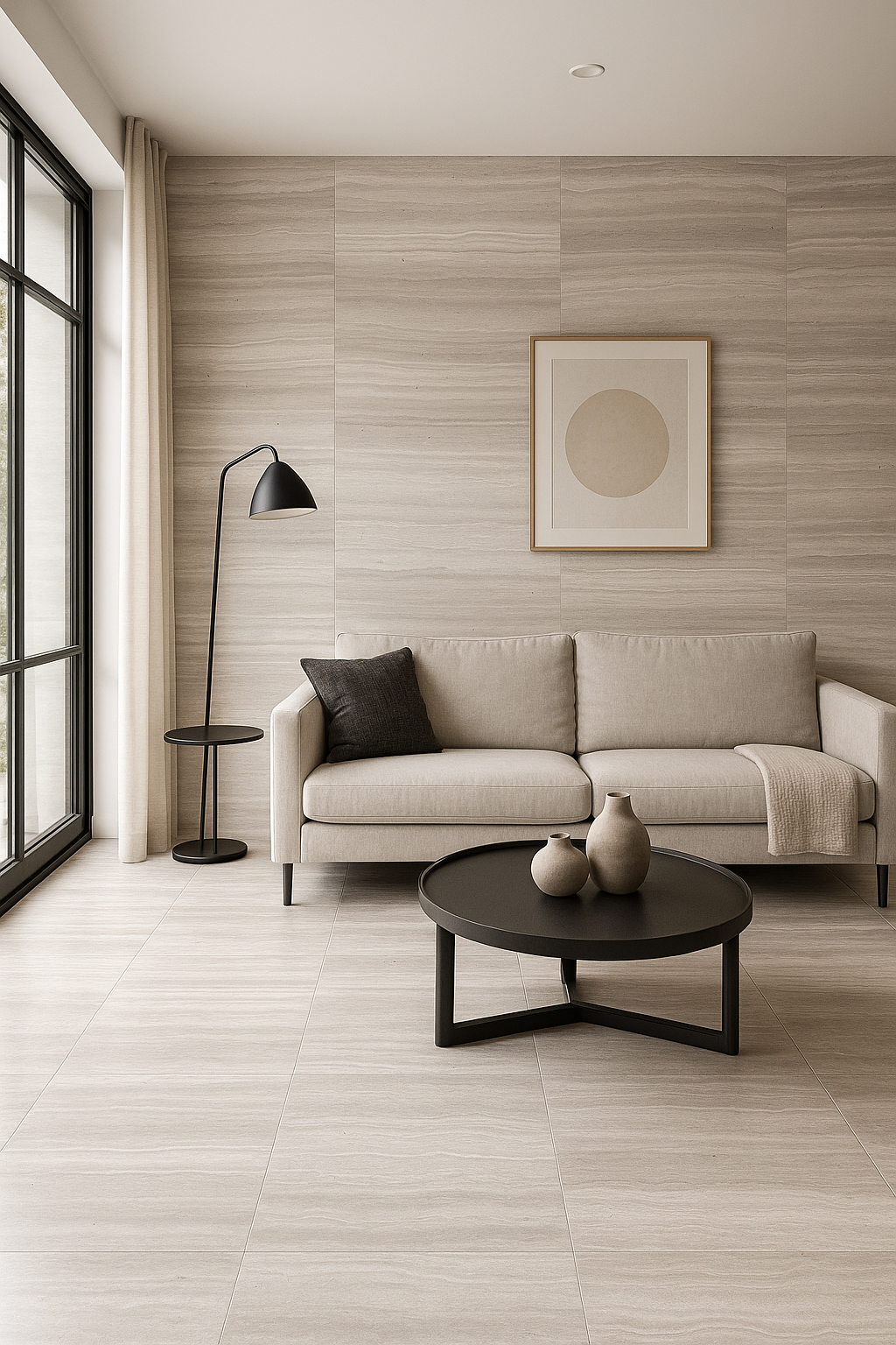 DonnaBella porcelain tile 24x48 Polished and Matte