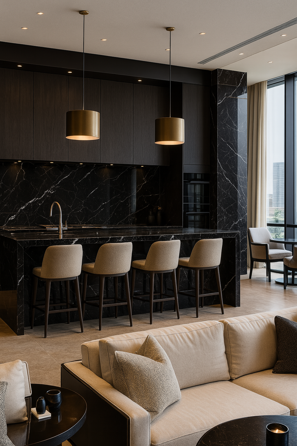 XL Porcelain Slab – 7 mm | 63″×126″ – Stone, Marble & Concrete Finishes
