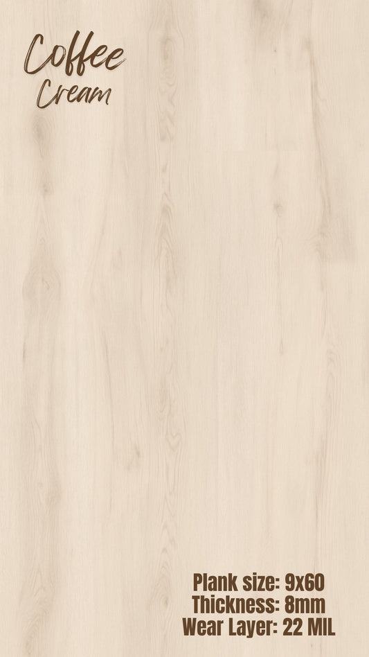 Luxury vinyl floor 8mm 100% waterproof Collection ESPIRITU.