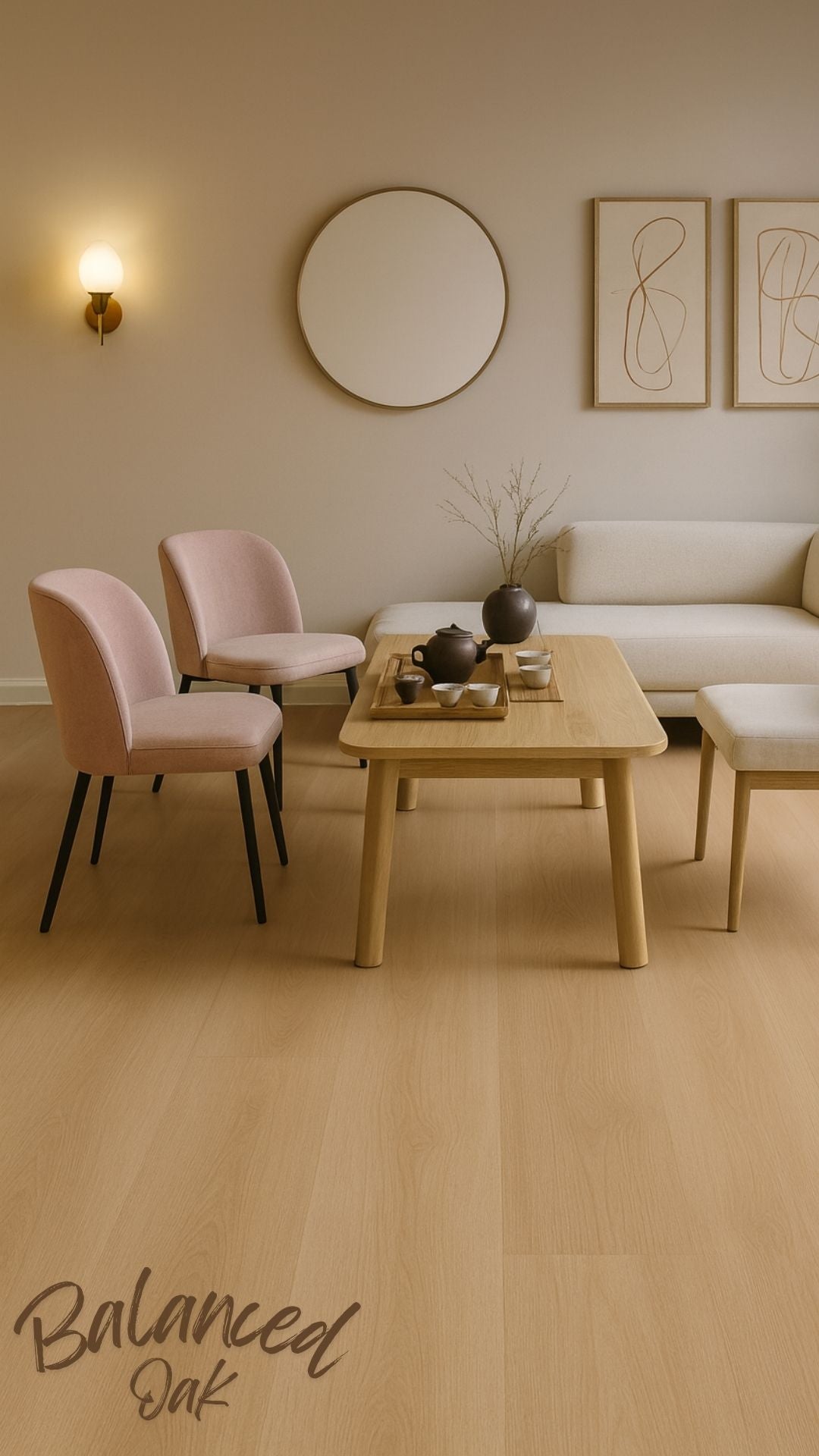 Luxury vinyl floor 8mm 100% waterproof Collection ESPIRITU.