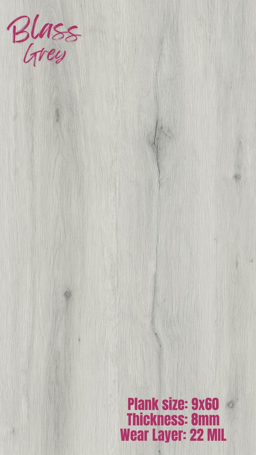 Luxury vinyl floor 8mm 100% waterproof Collection ESPIRITU.
