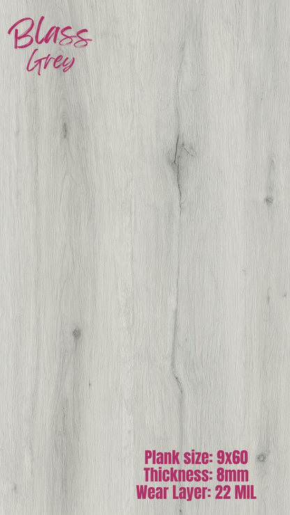 Luxury vinyl floor 8mm 100% waterproof Collection ESPIRITU.