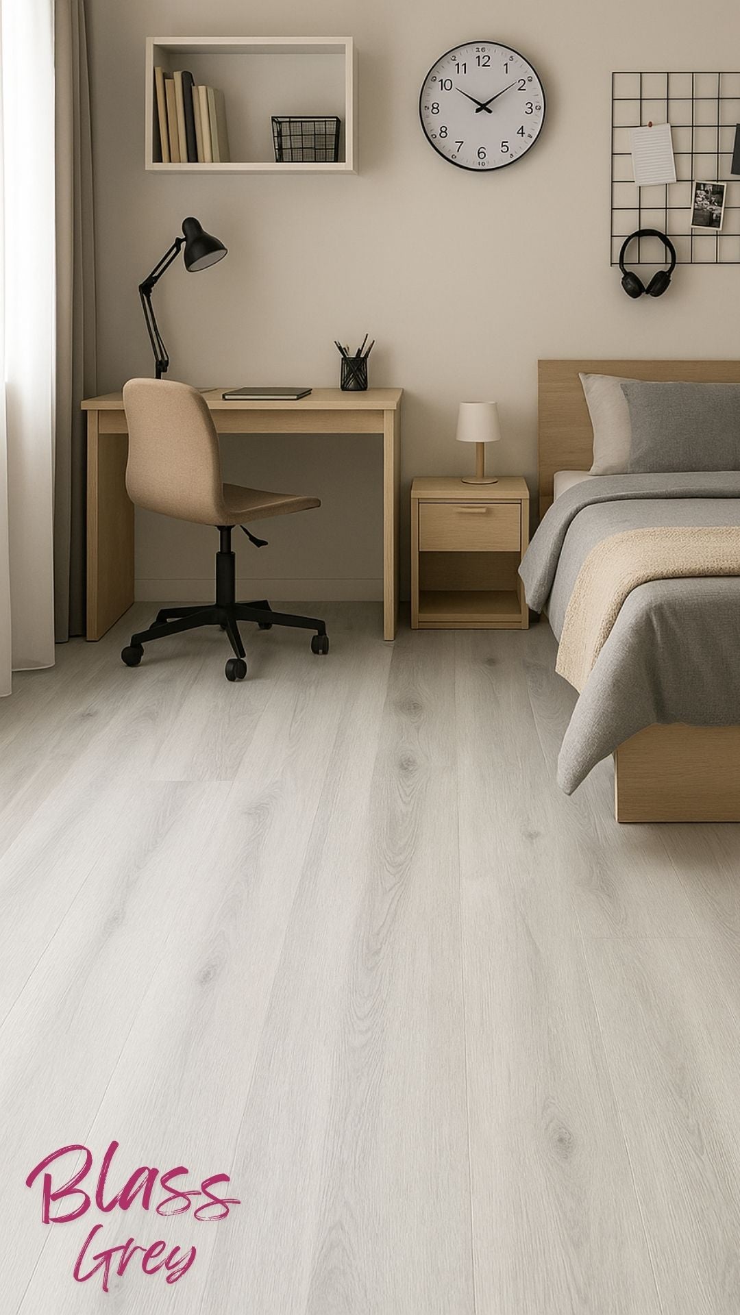 Luxury vinyl floor 8mm 100% waterproof Collection ESPIRITU.
