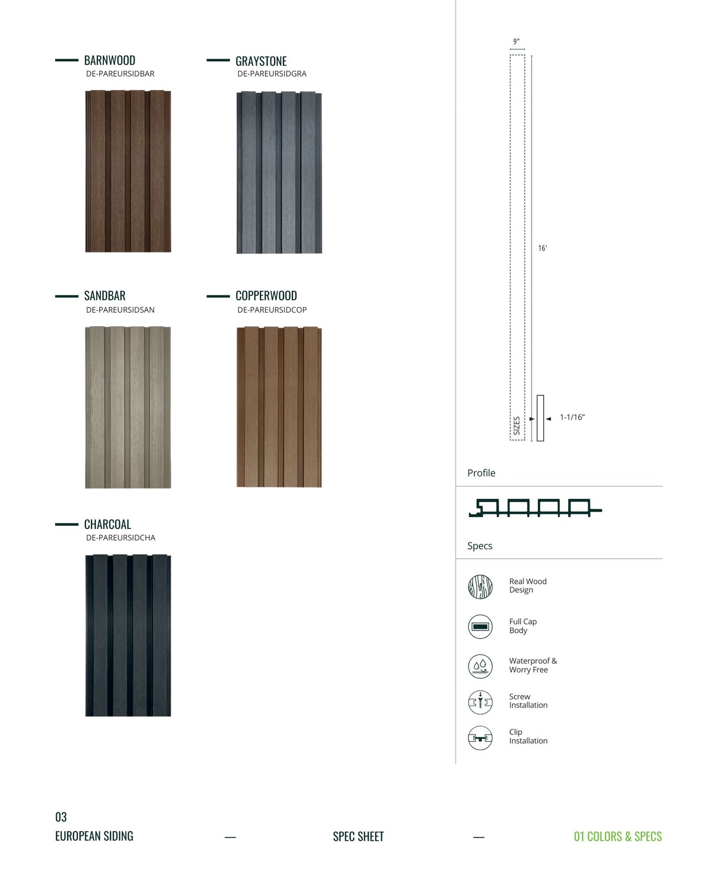 PVC Wall Panels Outdoor