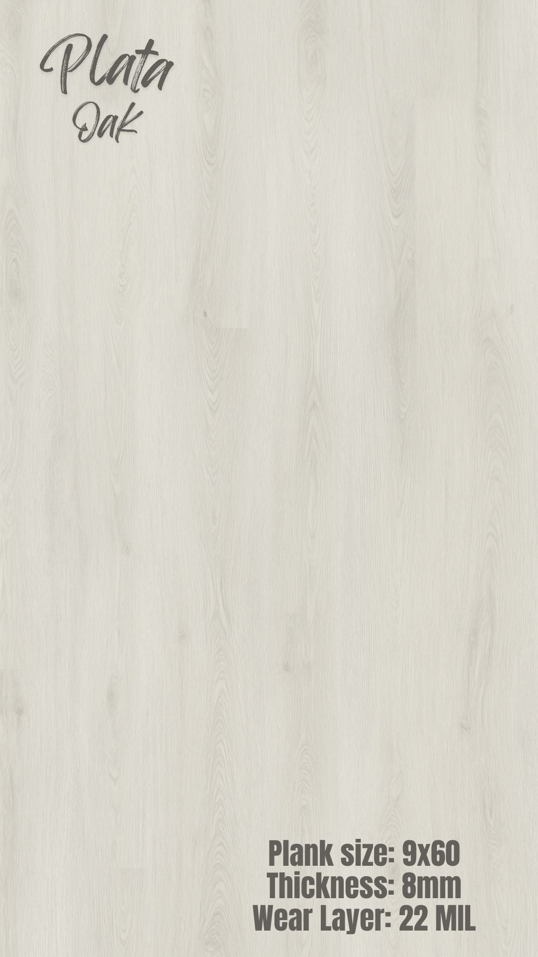 Luxury vinyl floor 8mm 100% waterproof Collection ESPIRITU.