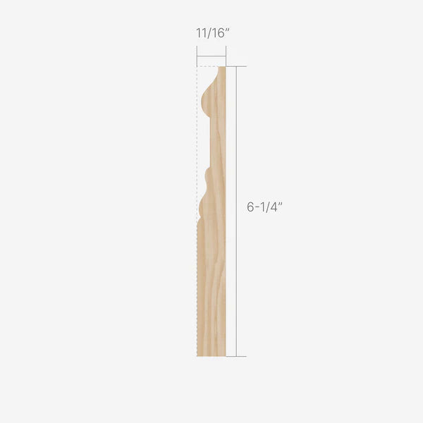 BASEBOARD6-1/4" (6140)