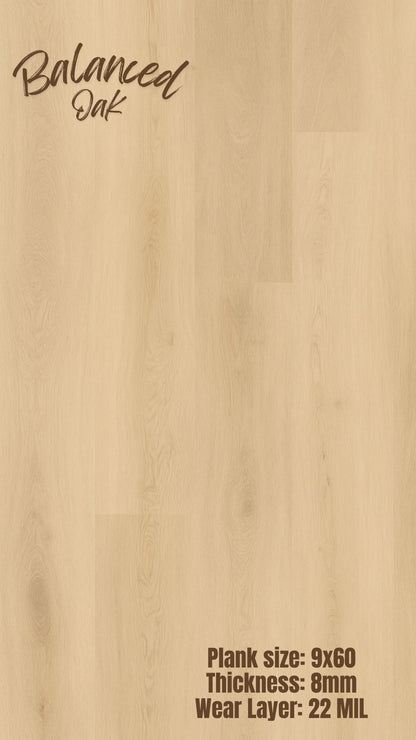 Luxury vinyl floor 8mm 100% waterproof Collection ESPIRITU.