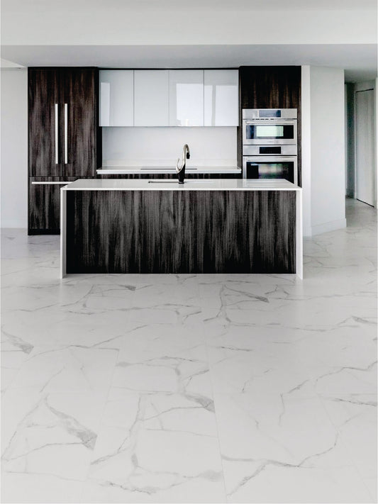 ALSACIA 24''X 48'' - WHITE MARBLE