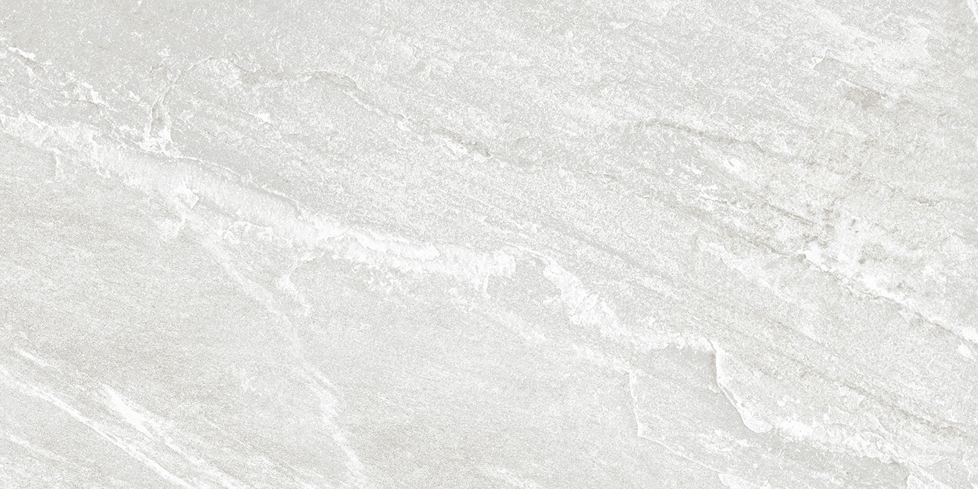 Fiordi Bianco Porcelain Tile – 12x24 Matte Stone Look