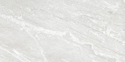 Fiordi Bianco Porcelain Tile – 12x24 Matte Stone Look