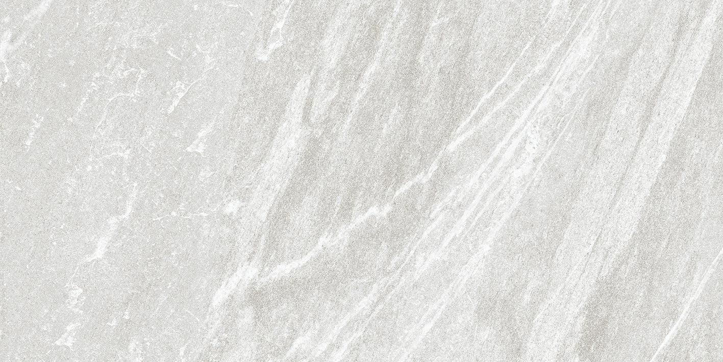 Fiordi Bianco Porcelain Tile – 12x24 Matte Stone Look