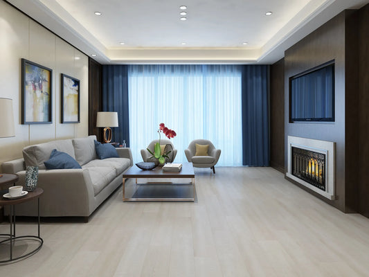 WHITE CORAL LVP Floor