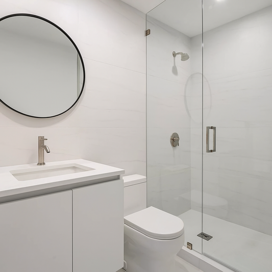 Lassa Bianco TILE – Available in 4 sizes - Matte and Glossy