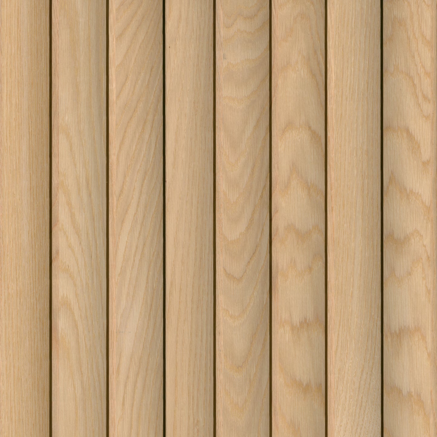 Natural Reeded Acoustic Wall Panel