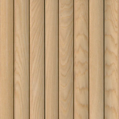 Natural Reeded Acoustic Wall Panel
