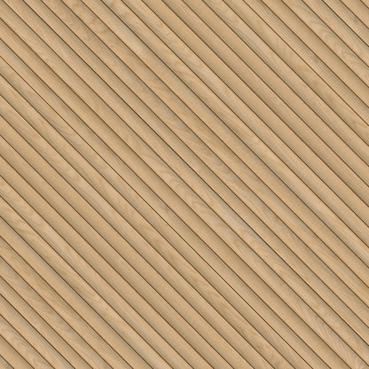 Natural Reeded Acoustic Wall Panel