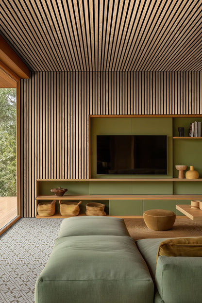 Natural Acoustic Wall Panel