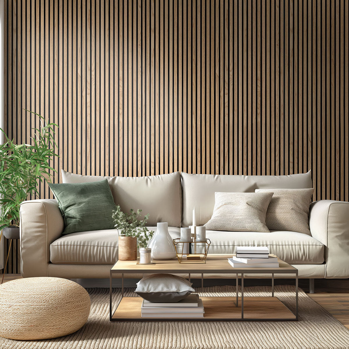 Natural Acoustic Wall Panel