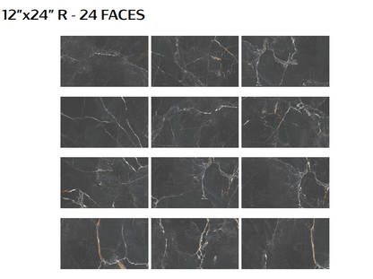 Port Noir - Black TILE 12x24 and 24x48 in stock