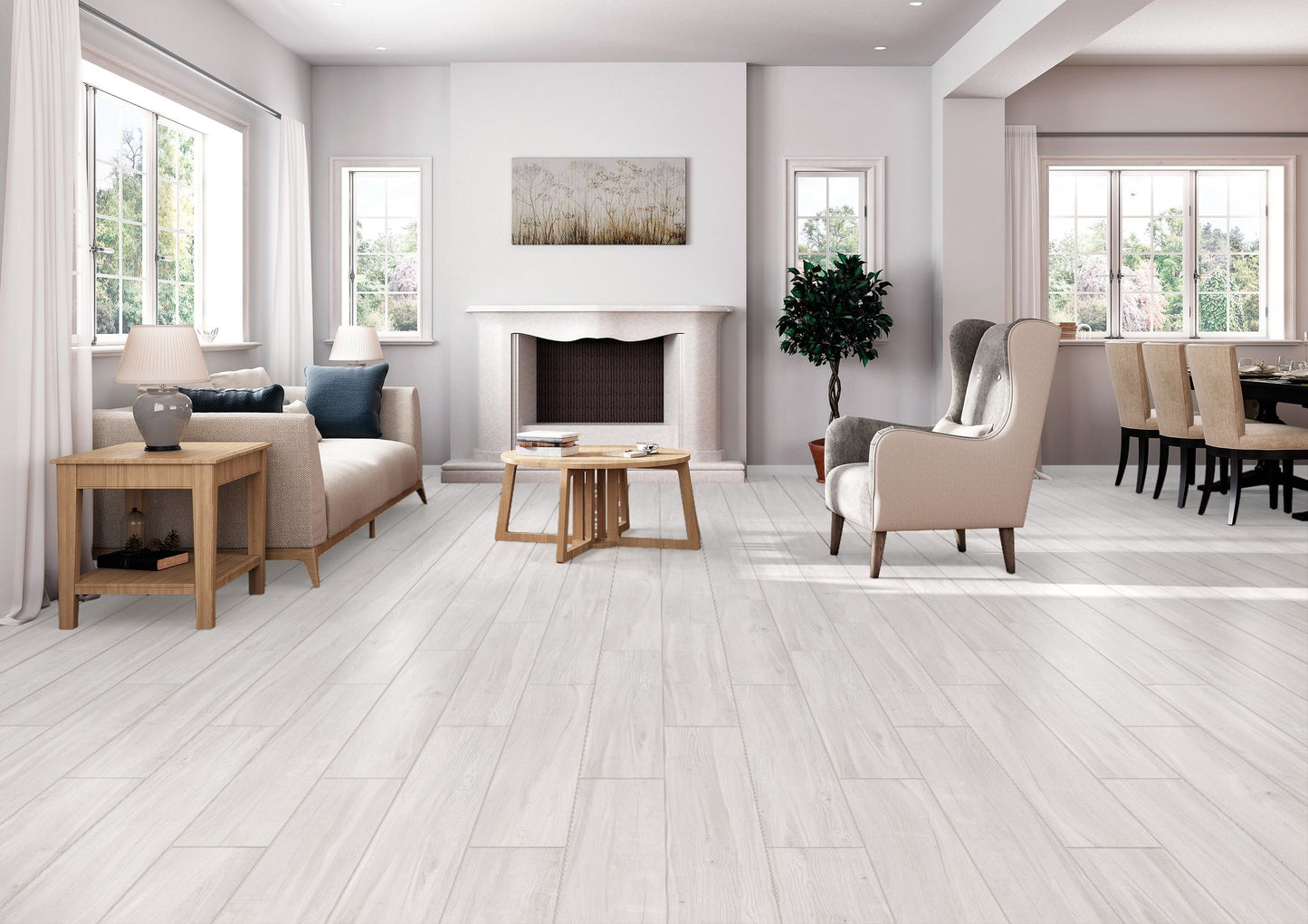 Concorde Porcelain Tile - 12"x60" Floor Tie
