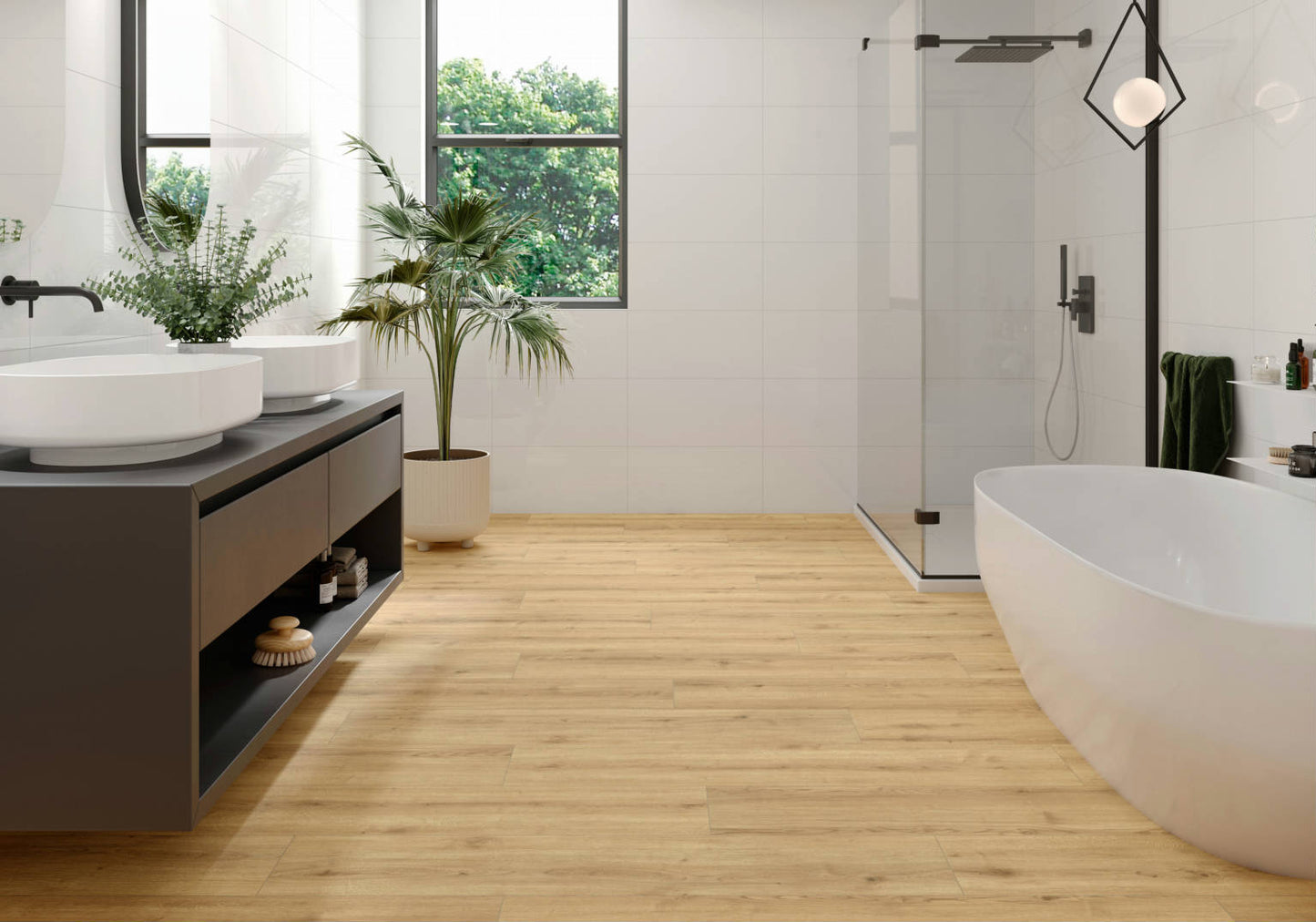 Concorde Porcelain Tile - 12"x60" Floor Tie
